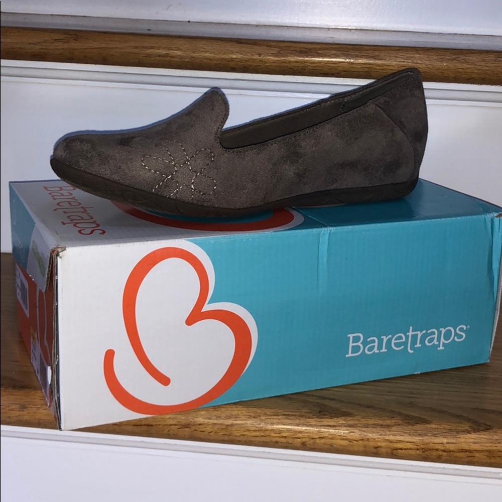 Baretraps Memory Foam Flats - Mushroom color